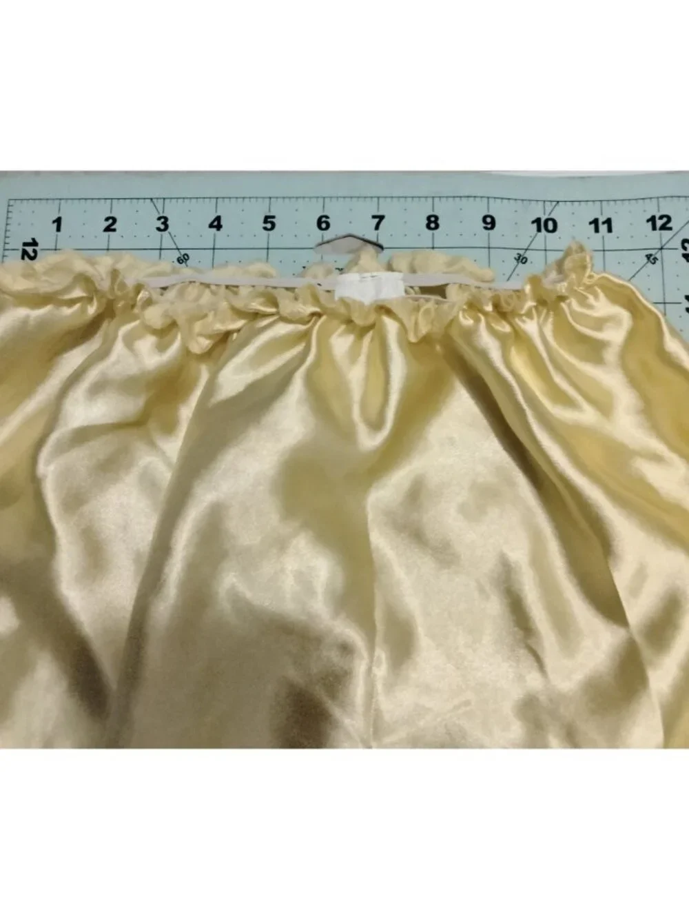 Disney Jakks Pacific Belle Girls Costume Skirt Fits Size 4 to 6X Satin Halloween
